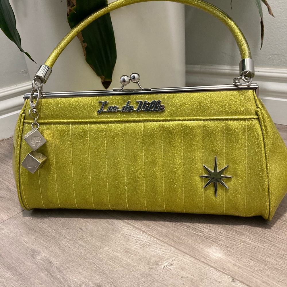 Lux de ville , brand new purse never used just dusty .